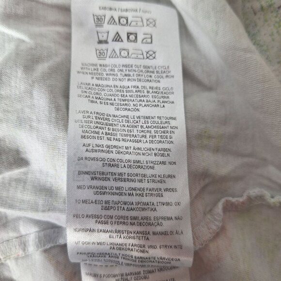 Guess Los Angeles Men's XL Tropical Floral Bird Print T-Shirt - Picture 6 of 7